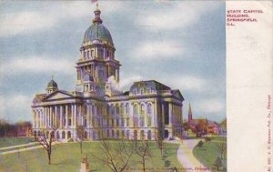 Illinois Springfield State Capitol Building 1908