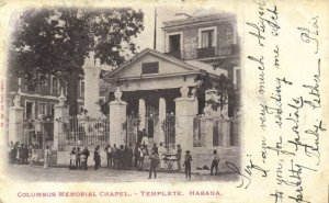 cuba, HAVANA, Columbus Memorial Chapel, Templete (1903) Postcard