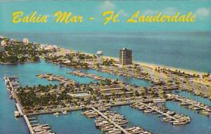 Florida Fort Lauderdale Aerial View Bahia Mar Marina