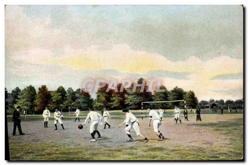 Postcard Old Football