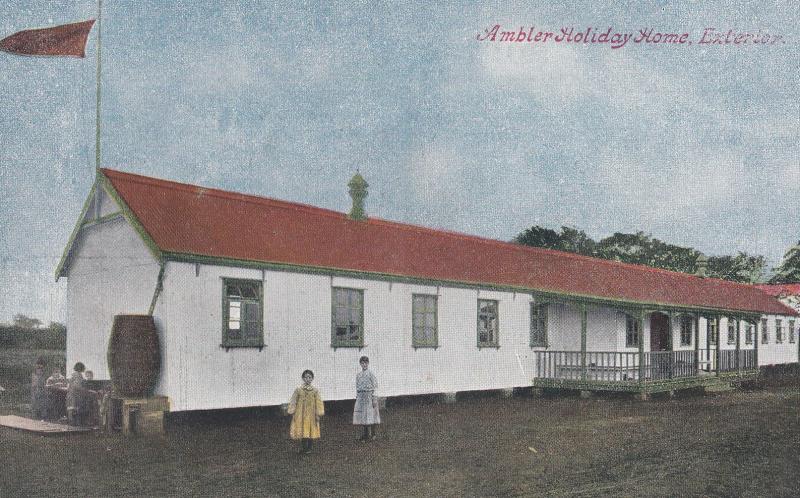 Ambler Holiday Home Chalet Yorkshire Old Postcard