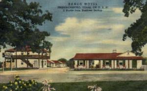 Ranch Motel Fredricksburg TX 1954