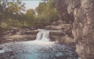 Indiana Spencer The Falls McCormick's Creek Canyon State Park Handcolore...