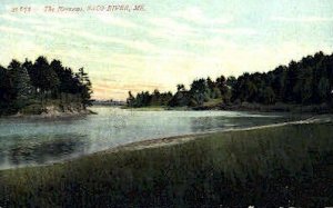 The Narrows - Saco River, Maine ME  