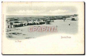 Old Postcard The Beach Berck Beach