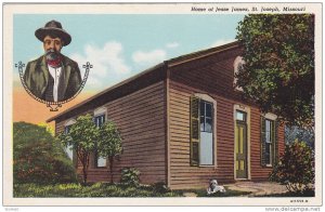 Home Of Jesse James, St. Joseph, Missouri, 1930-1940s