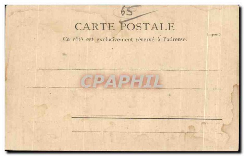 Postcard Old Church Tarbes Place Ste Therese Marcadieu