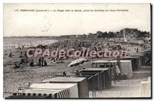 Postcard Old Pornichet La Baule Beach to the seizure of the Old Embankment Po...