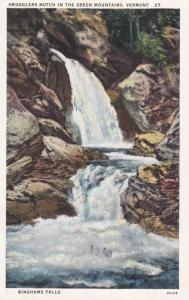 Binghams Falls - Smugglers Notch in the Green Mountains - Vermont - WB