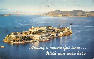 Alcatraz Island San Francisco Bay, California, USA 1958 