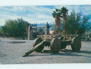 1950s FORESTRY - OLD LOGGING WAGON AT FURNACE CREEK Death Valley CA r9110