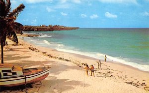 Beach, East Coast of Barbados Barbados West Indies Unused 