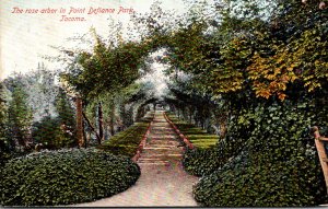 Washington Tacoma Rose Arbor In Point Defiance Park 1909