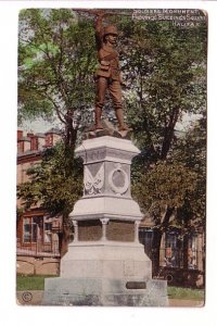 Soldiers Monument, Provincial Buildings, Halifax, Nova Scotia, Used 1912
