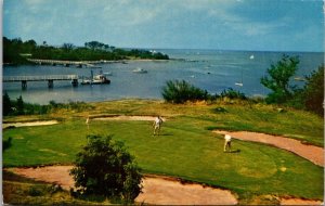 Massacusetts Cape Cod Scenic Golf Course At Woods Hole 1961