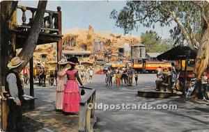 Morning Time at Calico Square Knott's Berry Farm, Buena Park, California, CA,...