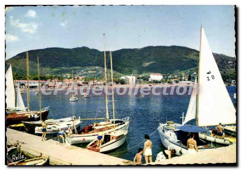 Modern Postcard La Cote des Maures Cavalaire Var Port