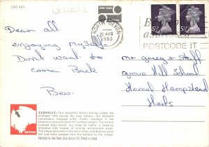 uk47443 picturesque clovelly north devon  uk