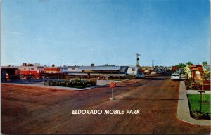 Postcard Eldorado Mobile Park in Sacramento, California