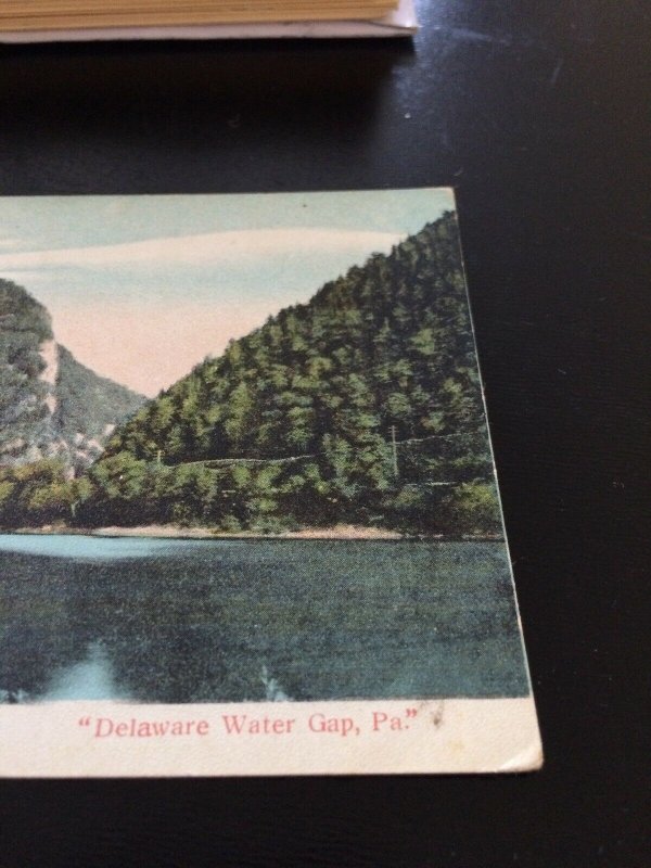 Delaware Water Gap PA Moore & Gibson #32719 Postcard