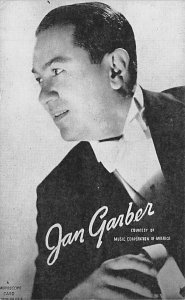 Jan Garber Music Related Unused 