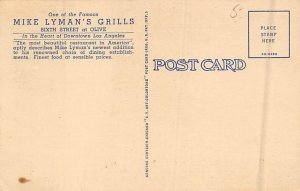 Mike Lyman's Grill Los Angeles CA