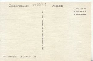 France Postcard - Saverne - Le Chateau - LL - Ref 9023A