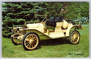 Transportation~Yellow 1911 Crawford Mill Chevy Co Moline IL~Vintage Postcard