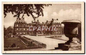 Old Postcard Paris Palais du Luxembourg