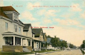 WV, Wellsburg, West Virginia, North Main Street, 1912 PM, Starkey & Myers Pub