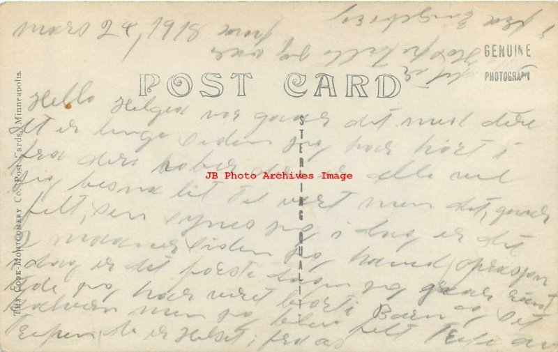 ND, Northwood, North Dakota, RPPC, Deaconess Hospital, Co-Mo Photo No 764