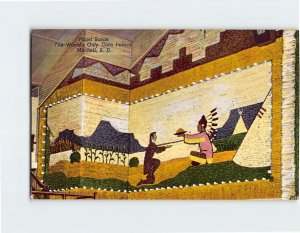 Postcard Panel Scene, The World's Only Corn Palace, Mitchell, South Dakota