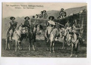 299724 Germany HAMBURG Carl Hagenbeck Tierpark ZOO Stellingen Ethiopian soldiers