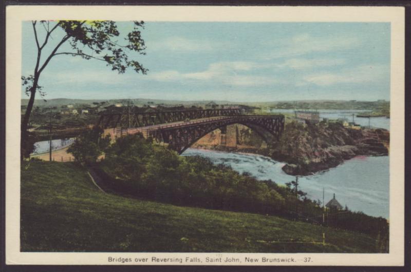 Bridges Over Reversing Falls,Saint John,NB,Canada