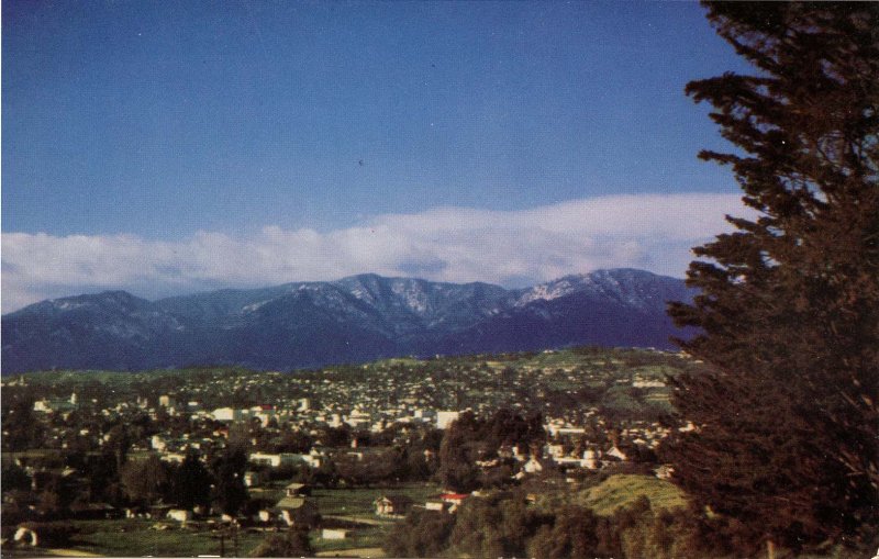 CA - Santa Barbara. Bird's Eye View