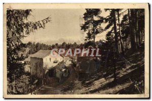 Postcard Old Peira Cava sports & # 39Hiver Entree village