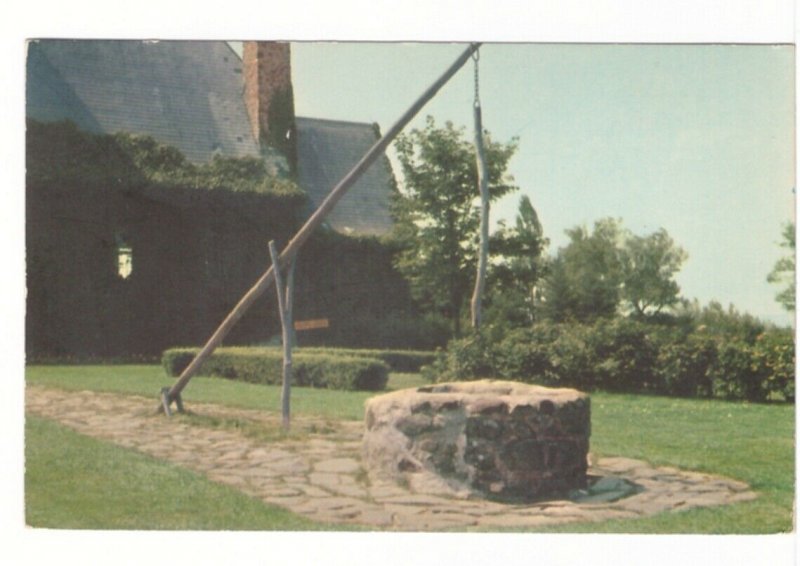 Evangeline's Well, Grand Pre, Nova Scotia, Vintage Chrome Postcard