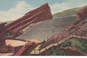 Colorado Denver Mountain Parks The Red Rocks Theatre Curteich