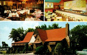 Massacusetts Worcester Harry Davis' Hickory House Restaurant