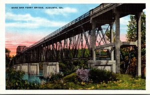 Georgia Augusta Sand Bar Ferry Bridge