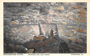 Shepherd and Lost Sheep, Woodward Cave Woodward, Pennsylvania, USA Unused sta...