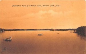 Panoramic View of Whalom Lake Whalom Park, Massachusetts  