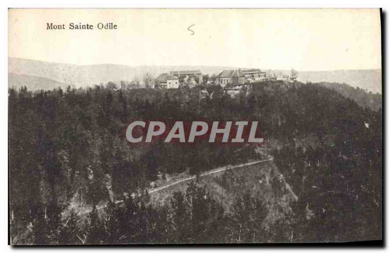Old Postcard Mont Sainte Odile