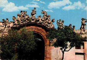 Villa Palagonia, Bagheria, Palermo, Baroque architecture, grotesque Postcard