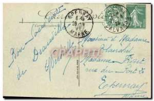 Old Postcard Trouville Beach