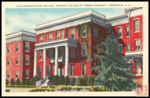Administration Building, Woman's College of Furman University, Greenville, S.C.