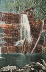 Glen Falls, Parkston, N.Y. Postcard