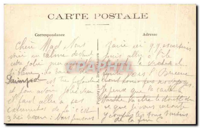 Old Postcard Launay Ploubazlanec Bay to Pors Even or Pierre Loti wrote to Pec...