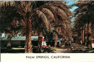 Chrome ROAD SCENE Palm Springs - Near Anaheim & Los Angeles California CA AH8763
