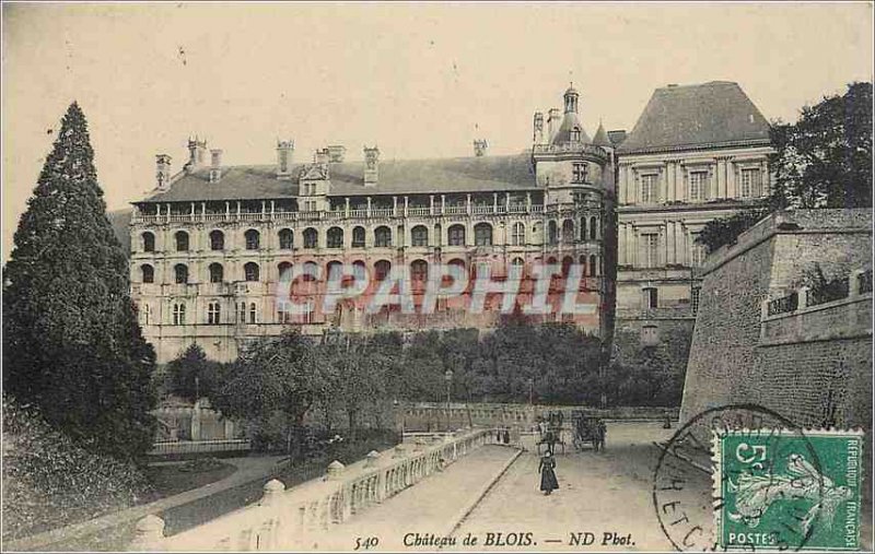 Old Postcard BLOIS The Ch�teau